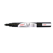 Uni Chalk Marker 0.9-1.3mm Bullet Tip Black PWE3MS
